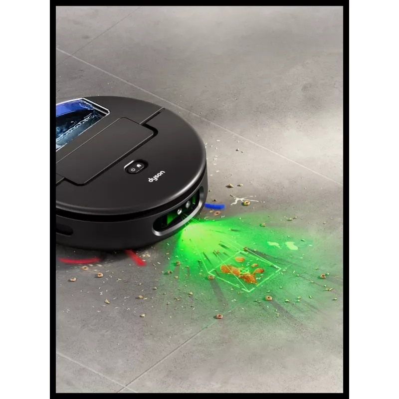 Dyson Spot+Scrub Ai Robô Aspirador Lavar e Secar 586183-01 Preto