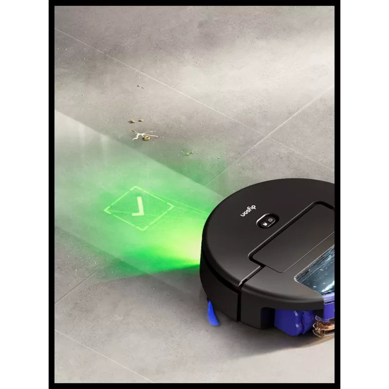 Dyson Spot+Scrub Ai Robô Aspirador Lavar e Secar 586183-01 Preto