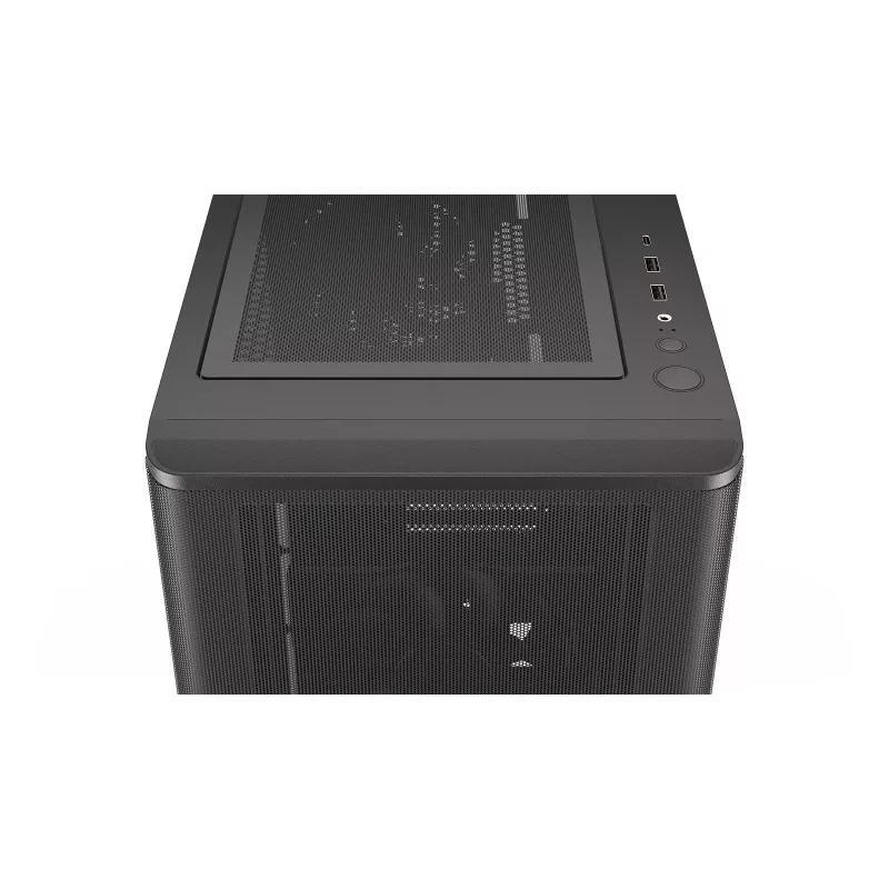 ENDORFY Ventum 400 Air Caixa de PC ATX - Preto, Vidro Temperado, 4x Ventoinhas Stratus 120 PWM, USB-C