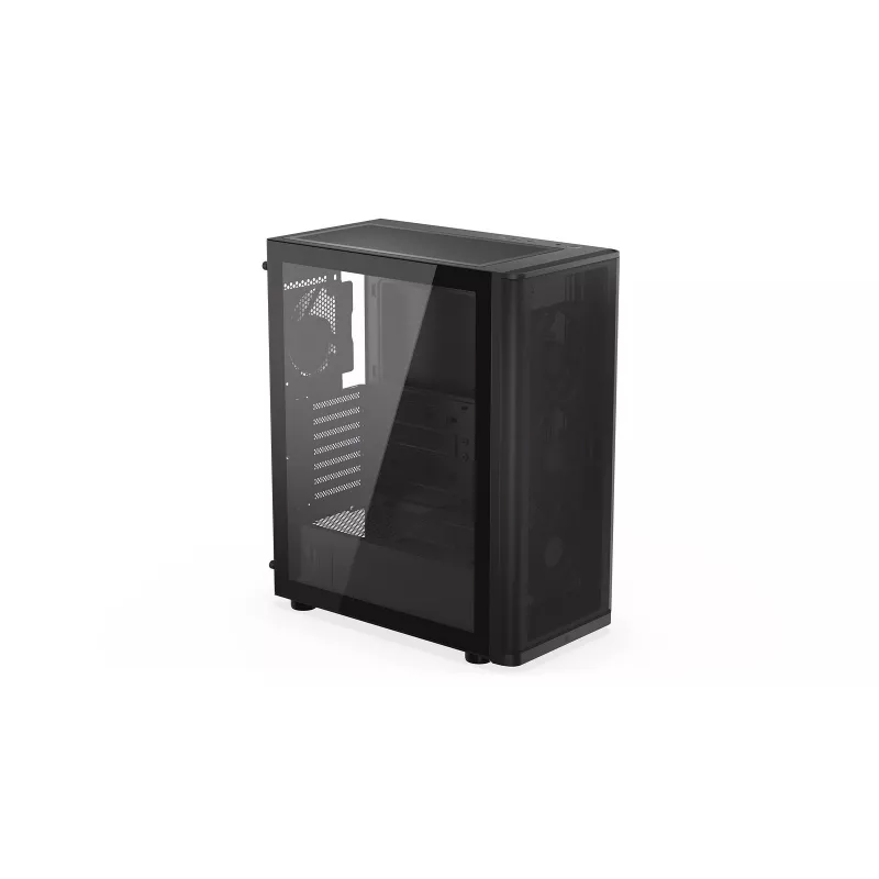 ENDORFY Ventum 400 Air Caixa de PC ATX - Preto, Vidro Temperado, 4x Ventoinhas Stratus 120 PWM, USB-C