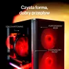ENDORFY Ventum 400 Air Caixa de PC ATX - Preto, Vidro Temperado, 4x Ventoinhas Stratus 120 PWM, USB-C