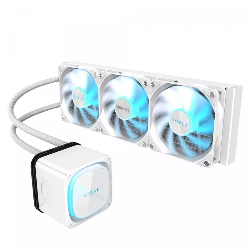 GIGABYTE EAGLE 360 ICE Refrigeração Líquida All-in-One para Processador 360 mm 12 cm Branco 1 Unidade