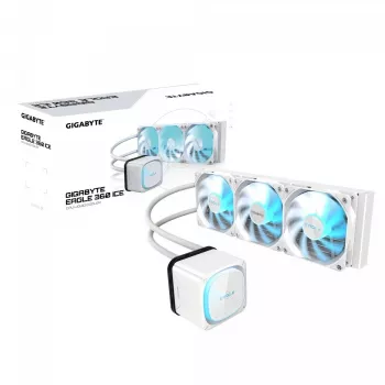 GIGABYTE EAGLE 360 ICE Refrigeração Líquida All-in-One para Processador 360 mm 12 cm Branco 1 Unidade