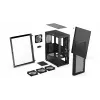 ENDORFY Ventum 400 ARGB Caixa de PC ATX - Preto, Vidro Temperado, 4x Ventoinhas Stratus 120 PWM ARGB, Controlador ARGB & PWM, USB-C