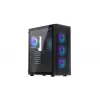 ENDORFY Ventum 400 ARGB Caixa de PC ATX - Preto, Vidro Temperado, 4x Ventoinhas Stratus 120 PWM ARGB, Controlador ARGB & PWM, USB-C