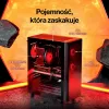 ENDORFY Ventum 400 ARGB Caixa de PC ATX - Preto, Vidro Temperado, 4x Ventoinhas Stratus 120 PWM ARGB, Controlador ARGB & PWM, USB-C