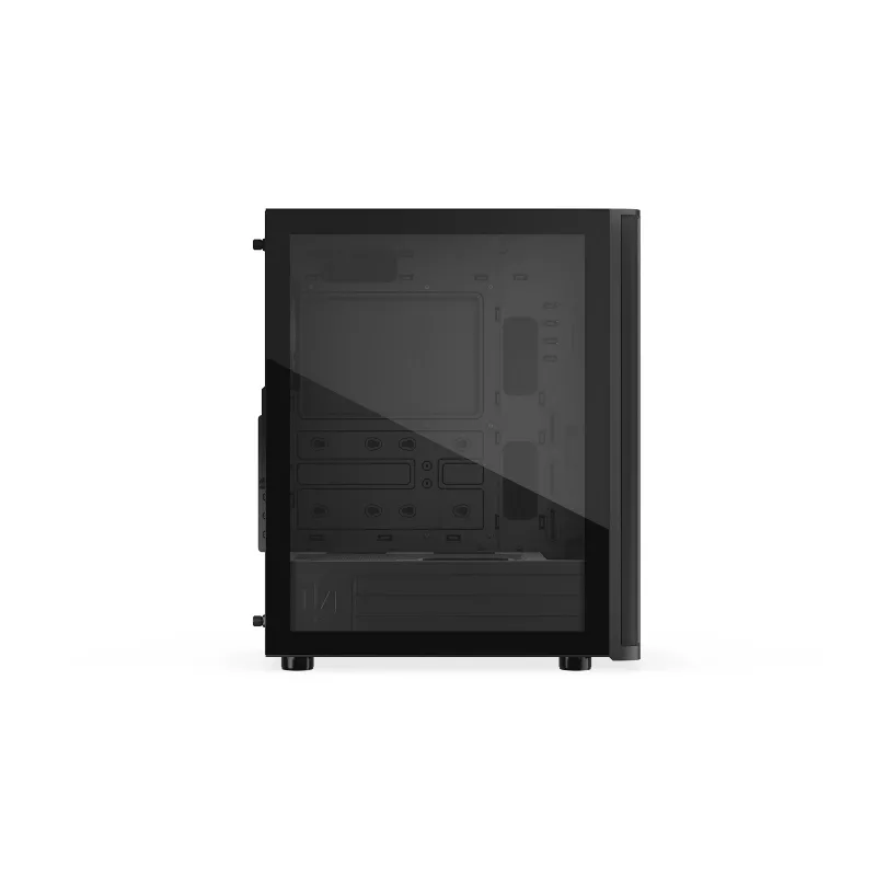 ENDORFY Ventum 400 ARGB Caixa de PC ATX - Preto, Vidro Temperado, 4x Ventoinhas Stratus 120 PWM ARGB, Controlador ARGB & PWM, USB-C