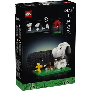 LEGO Ideas 21368 Peanuts Casota do Snoopy conjunto de construção de 1327 peças