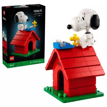 LEGO Ideas 21368 Peanuts Casota do Snoopy conjunto de construção de 1327 peças