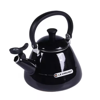 Le Creuset Kone chaleira assobiadora para fogão 1,6 L preto 40101021400000