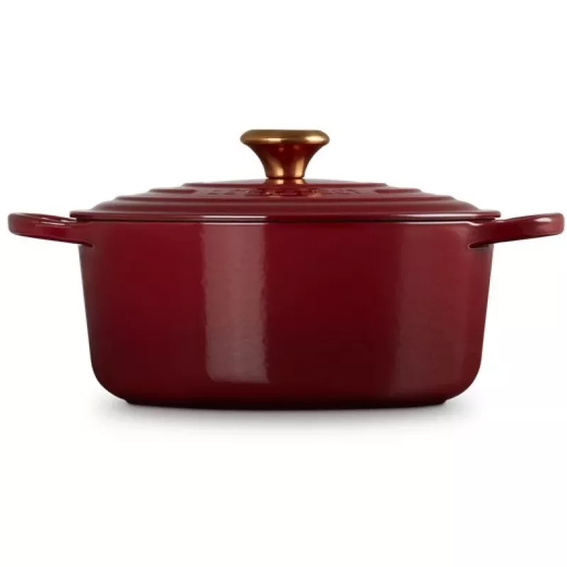 Le Creuset Signature Assadeira Redonda 26cm 5,3L ferro fundido esmaltado Rhône 21177269494441
