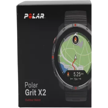 Polar Grit X2 900115134 Relógio GPS Multidesporto Outdoor 45mm AMOLED 32GB Night Black S-L