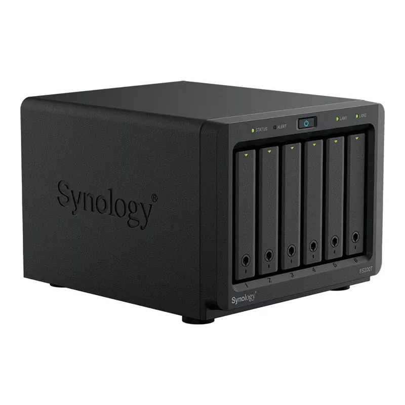 Synology FlashStation FS200T 6-Bay Servidor NAS All-Flash Intel Celeron J4125 4GB DDR4