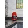 Smeg DCF02RDEU máquina de café de filtro 50's Style 10 chávenas 1,4 l vermelho