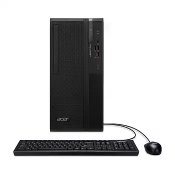 Acer Veriton S2 VS2735GT computador de secretária Mid Tower - Intel Core Ultra 5 225 - 16 GB DDR5 - 512 GB NVMe SSD - gráficos Intel integrados - Wi-Fi 6E - Windows 11 Pro - preto