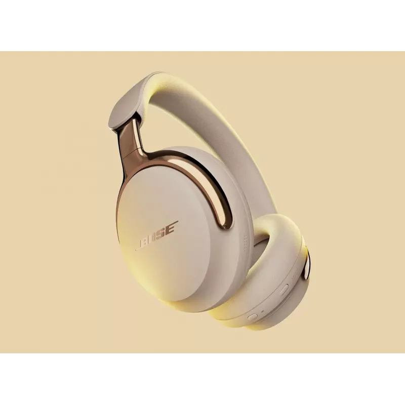 Bose QuietComfort Ultra Headphones 2nd Gen 890101-0500 – Wireless ANC, Immersive Audio, 24h bateria, creme