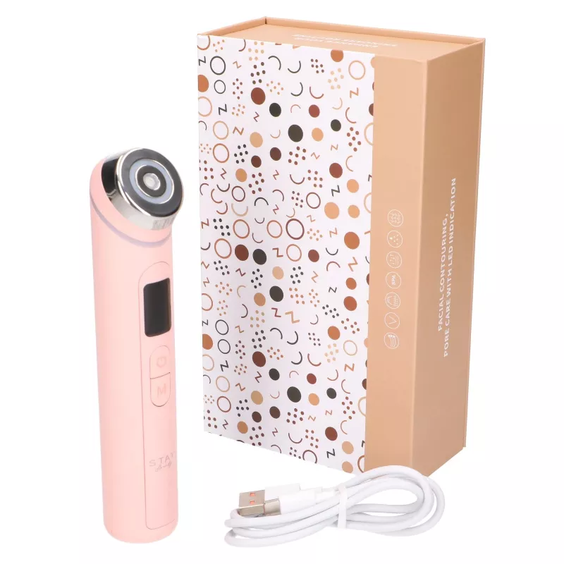 Stay Beauty Booster EX.98444 aparelho de cuidado facial EMS massagem rosa