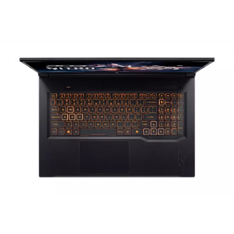 Portátil Gaming Acer Nitro V 17 AI ANV17-61, 17,3 inch QHD 165Hz, AMD Ryzen AI 7 350, 16GB DDR5, 1TB PCIe SSD, NVIDIA GeForce RTX 5060, Windows 11 Pro, Obsidian Black