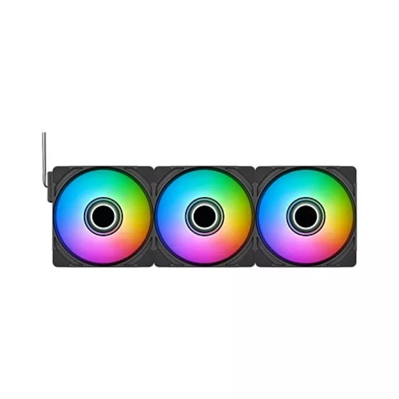 Thermaltake CT120 EX INFINITY ARGB Sync ventoinhas 3Pack 120mm preto