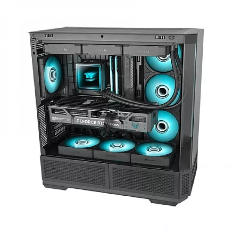 Thermaltake CT120 EX INFINITY ARGB Sync ventoinhas 3Pack 120mm preto