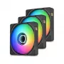 Thermaltake CT120 EX INFINITY ARGB Sync ventoinhas 3Pack 120mm preto