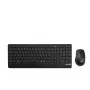 Conjunto de Teclado e Rato TERRA Desktop 4000 Wireless AES [DE] USB Preto Copilot, QWERTZ, 105 Teclas