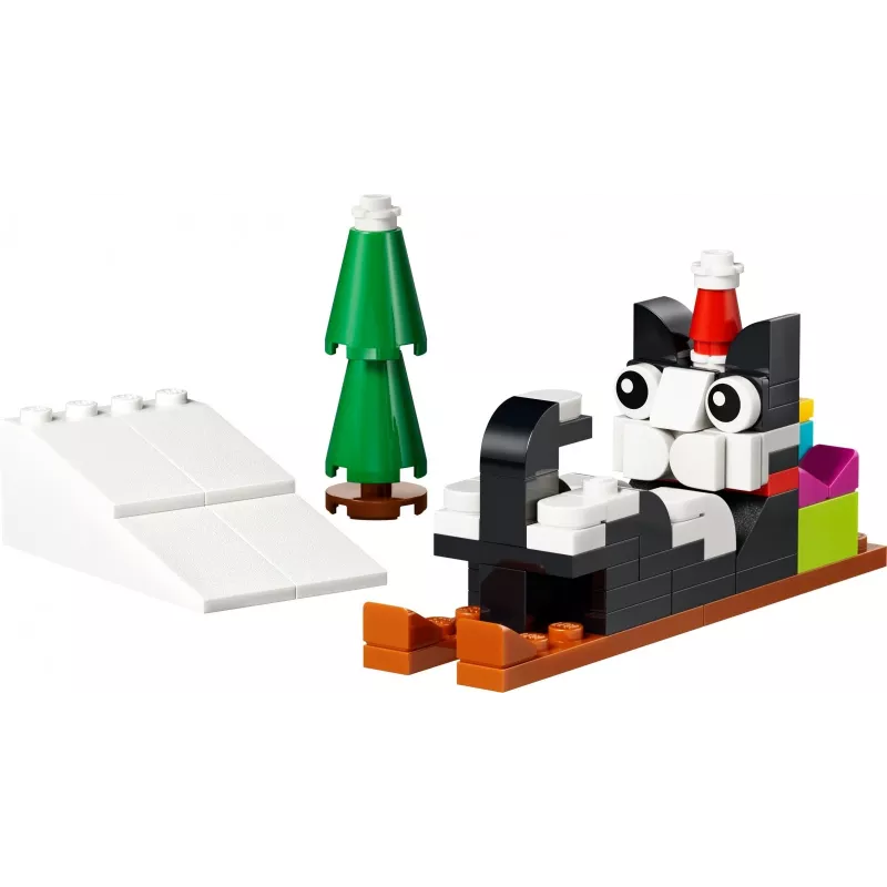 LEGO Creator 30718 Cataclaws Snow Adventure Polybag conjunto de construção 3-em-1 de 60 peças