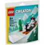 LEGO Creator 30718 Cataclaws Snow Adventure Polybag conjunto de construção 3-em-1 de 60 peças
