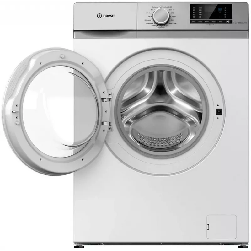Indesit IMA630EE máquina de lavar roupa, 6 kg, 1000 rpm, classe energética D, profundidade 45 cm, branco