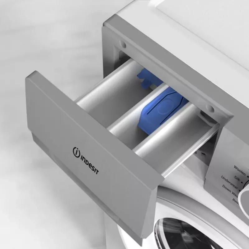Indesit IMA630EE máquina de lavar roupa, 6 kg, 1000 rpm, classe energética D, profundidade 45 cm, branco