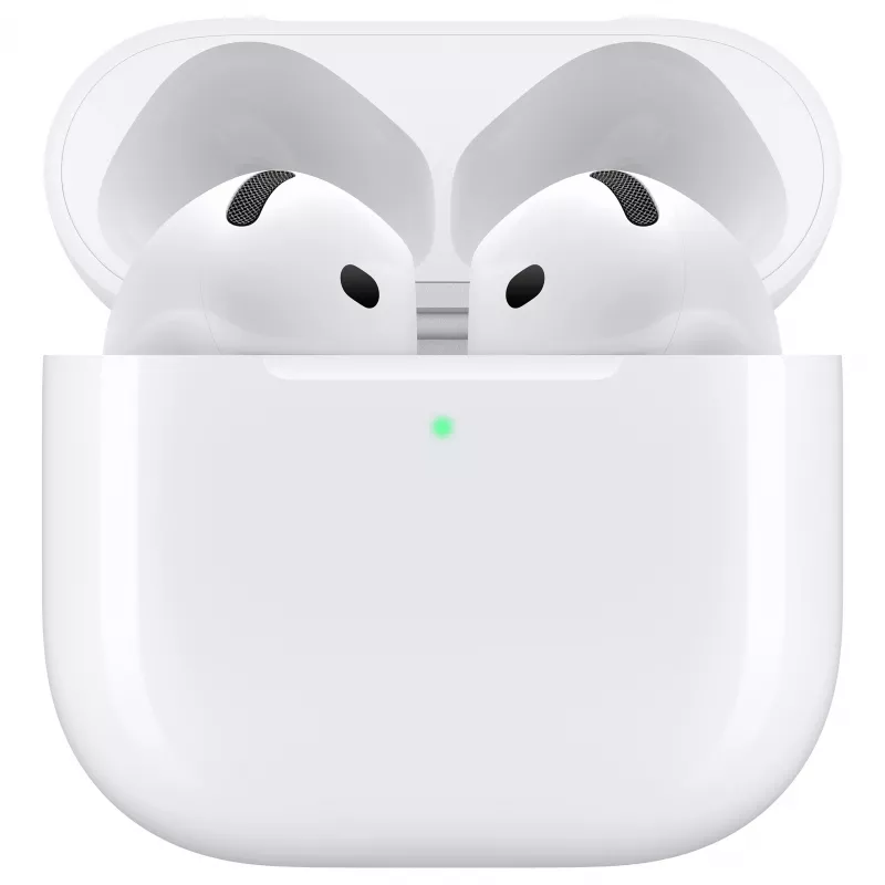 Apple AirPods 4.ª geração auscultadores True Wireless com estojo de carregamento MagSafe - branco (MXP63LL/A)