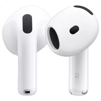 Apple AirPods 4.ª geração auscultadores True Wireless com estojo de carregamento MagSafe - branco (MXP63LL/A)