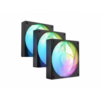 Fury SAI S12 ARGB PWM Preto 3-Pack