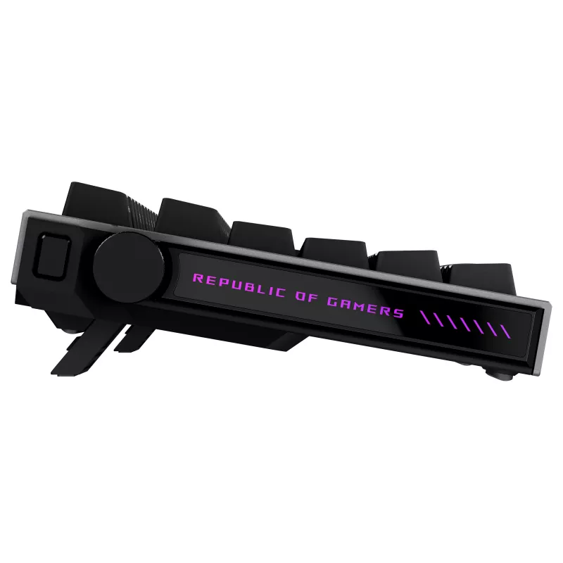 ASUS ROG Strix Morph 96 Teclado Gaming Wireless, Layout 96%, Switches ROG NX Snow, Hot-Swappable, Conectividade Tri-Mode, Preto