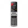 Bea-fon Silver Line SL605 Telemóvel Básico Dual-SIM Preto Prateado