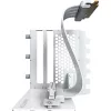 MONTECH Kit de Montagem Vertical para GPU PCIe 4.0 Cabo Riser Branco 20cm