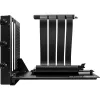 MONTECH Kit de Montagem Vertical para GPU PCIe 4.0 Cabo Riser Preto 20cm