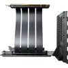 MONTECH Kit de Montagem Vertical para GPU PCIe 4.0 Cabo Riser Preto 20cm