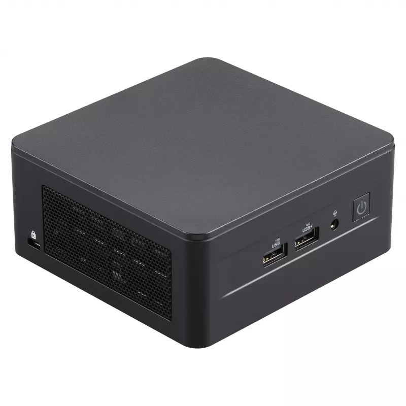 ASUS NUC 13 Pro Tall Kit RNUC13L3HV500000I - Barebone - Mini-PC - Intel Core i5-1350P - Sem RAM - Sem armazenamento - Intel Iris Xe Graphics - Wi-Fi 6E - Bluetooth 5.3 - 2.5GbE - vPro - Preto