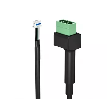 Cabo de microfone HP Poly JST para Phoenix 3 pinos 7,6 m (25 ft) Preto