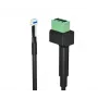 Cabo de microfone HP Poly JST para Phoenix 3 pinos 7,6 m (25 ft) Preto
