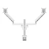 Suporte de secretária duplo para monitor Vogels MOMO 4237 - Branco