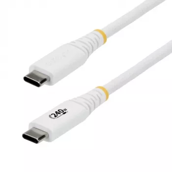 Cabo de carregamento StarTech.com USB-C 2m 240W PD EPR revestimento em silicone resistente Preto