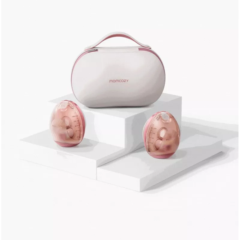 Bomba de leite elétrica vestível ultra-fina MOMCOZY AIR 1, BP335 - Hands-Free, sem fios, 2 modos, 9 níveis, 150ml