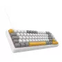 Teclado gaming INCA RGB Red Switch USB Mecânico 2,00m Branco (IKG-457)
