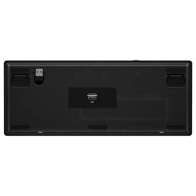 Teclado sem fios CHERRY XTRFY K33 Compact FS Preto AZERTY França