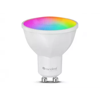 Lâmpada inteligente Nanoleaf Essentials Matter GU10 5W RGBW WiFi Bluetooth Thread