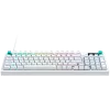 Teclado gaming com fios Logitech G316 X 98 - Branco - US International - Tátil