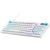 Teclado gaming com fios Logitech G316 X 98 - Branco - US International - Tátil