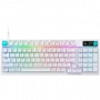 Teclado gaming com fios Logitech G316 X 98 - Branco - US International - Tátil